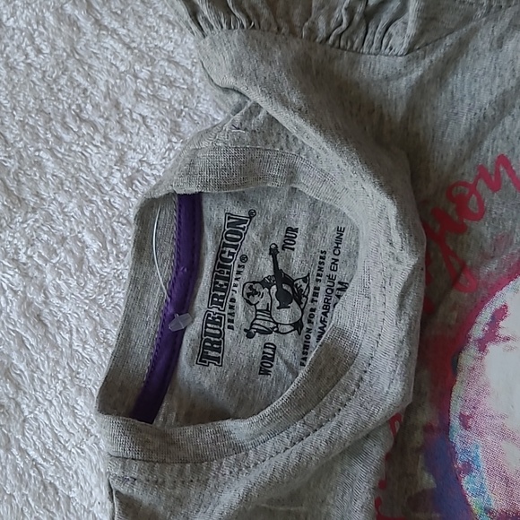 NEW True religion 2 pieces set jeans and t-shirt girl Size 24M - Picture 6 of 7